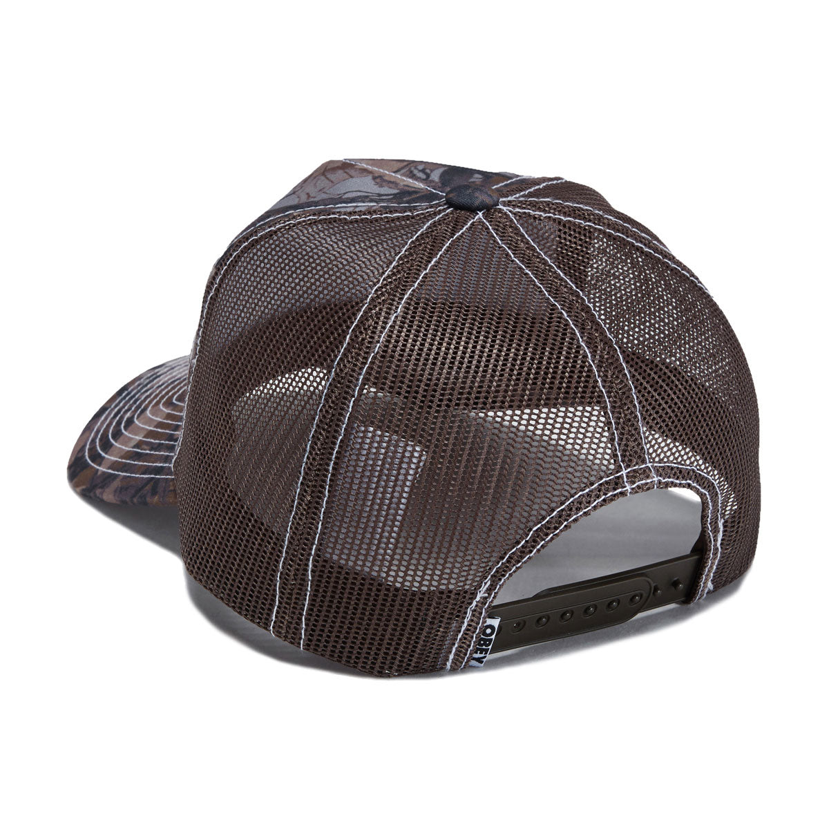Obey Form Trucker Hat - Fence Camo Multi image 2