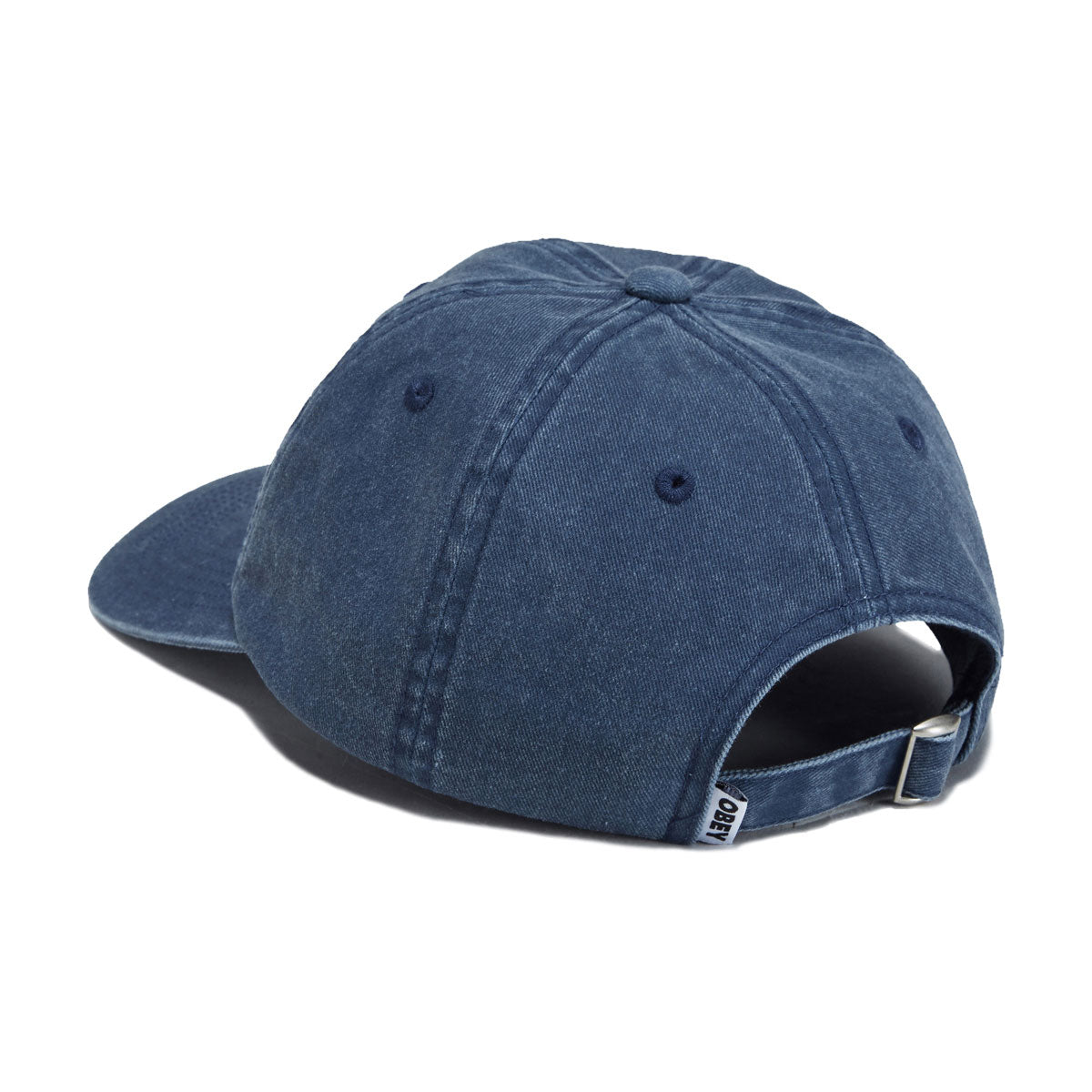 Obey Pigment Slanted 6 Panel Snapback Hat - Pigment Navy image 2