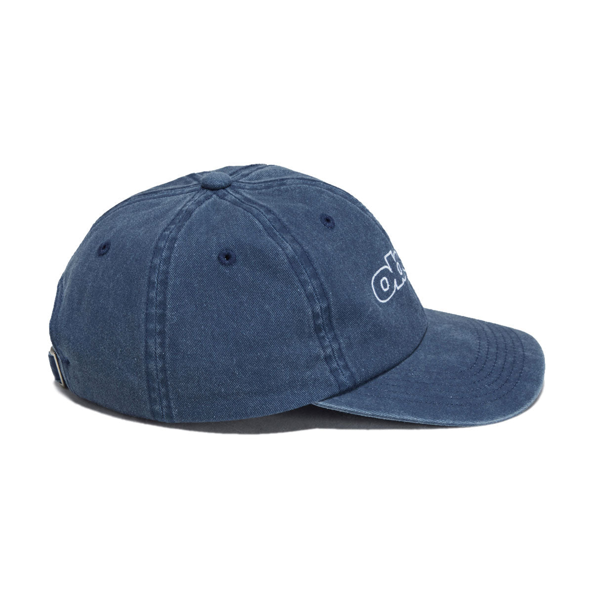 Obey Pigment Slanted 6 Panel Snapback Hat - Pigment Navy image 3
