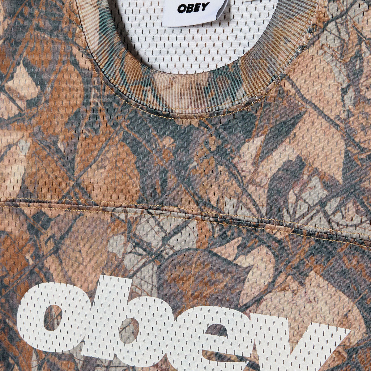 Obey Practice Jersey - Fence Camo image 3