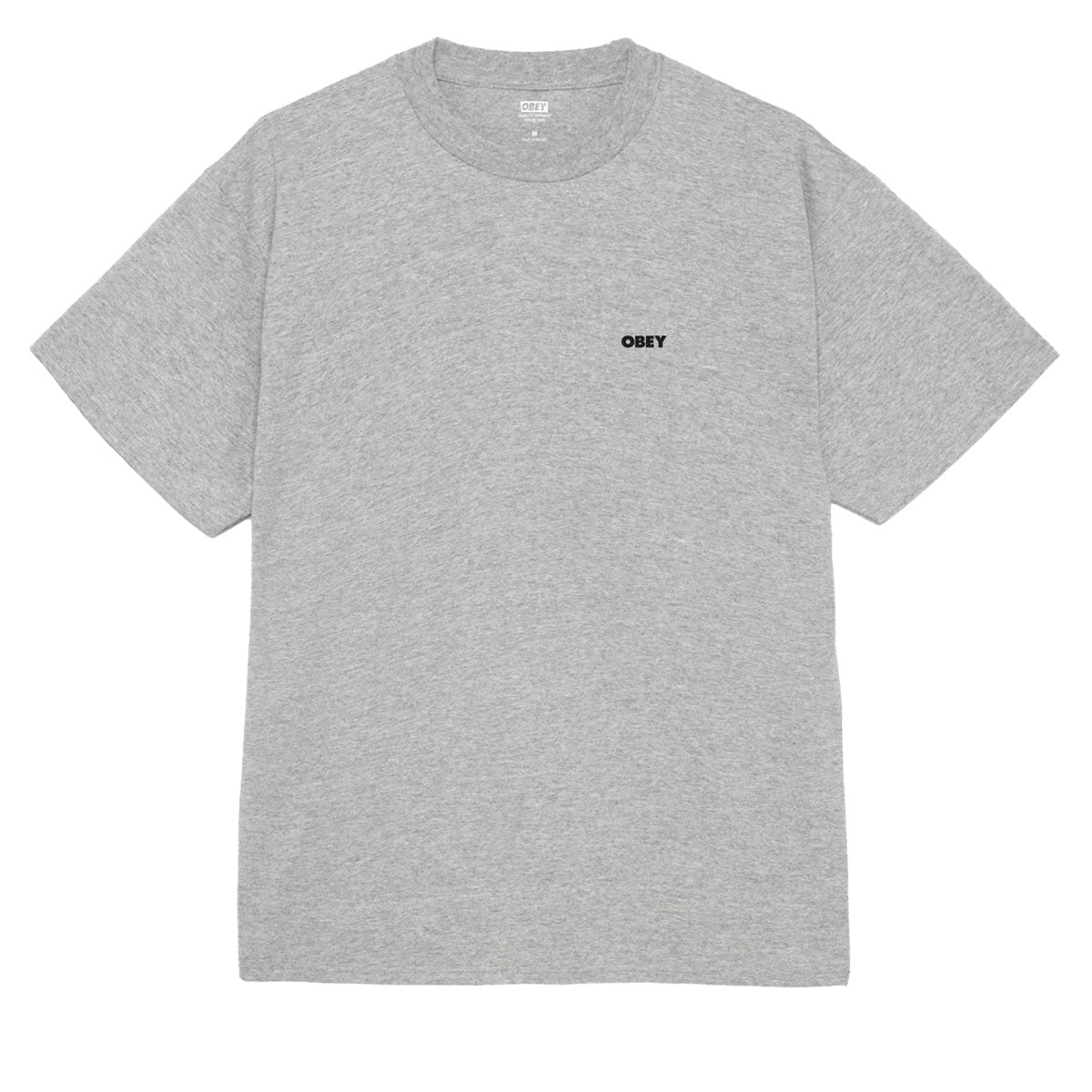 Obey The Medium Is The Message T-Shirt - Heather Grey II image 2