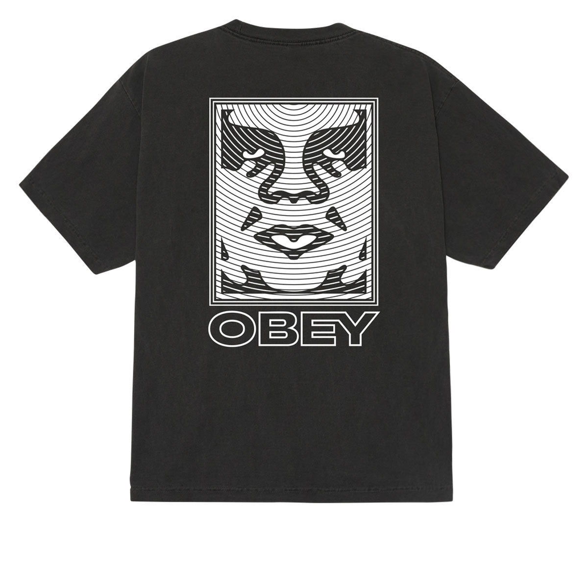 Obey Ripple T-Shirt - Pigment Dusty Black image 1
