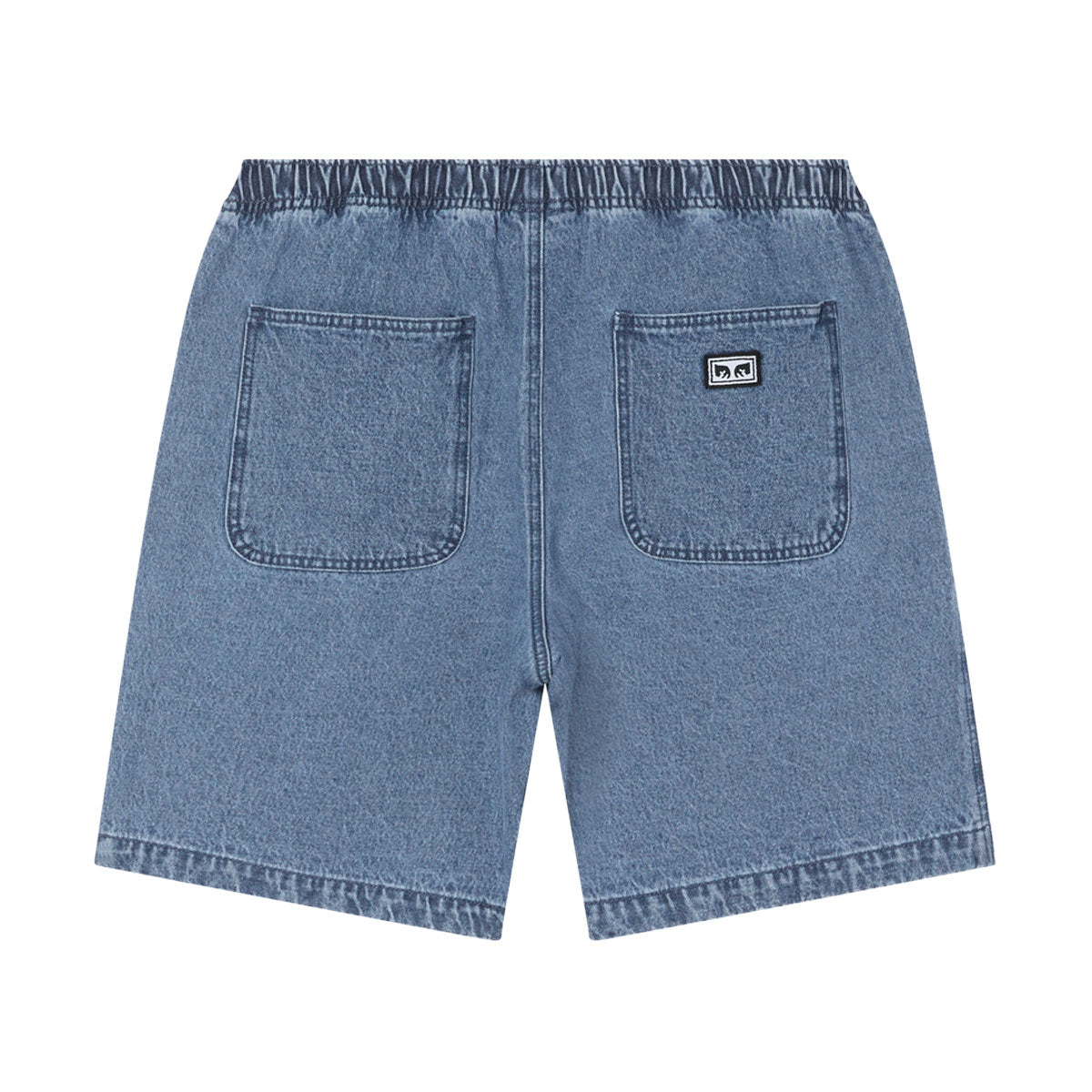 Obey Easy Denim Shorts - Light Indigo image 2