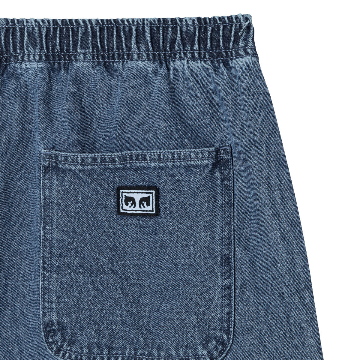 Obey Easy Denim Shorts - Light Indigo image 3