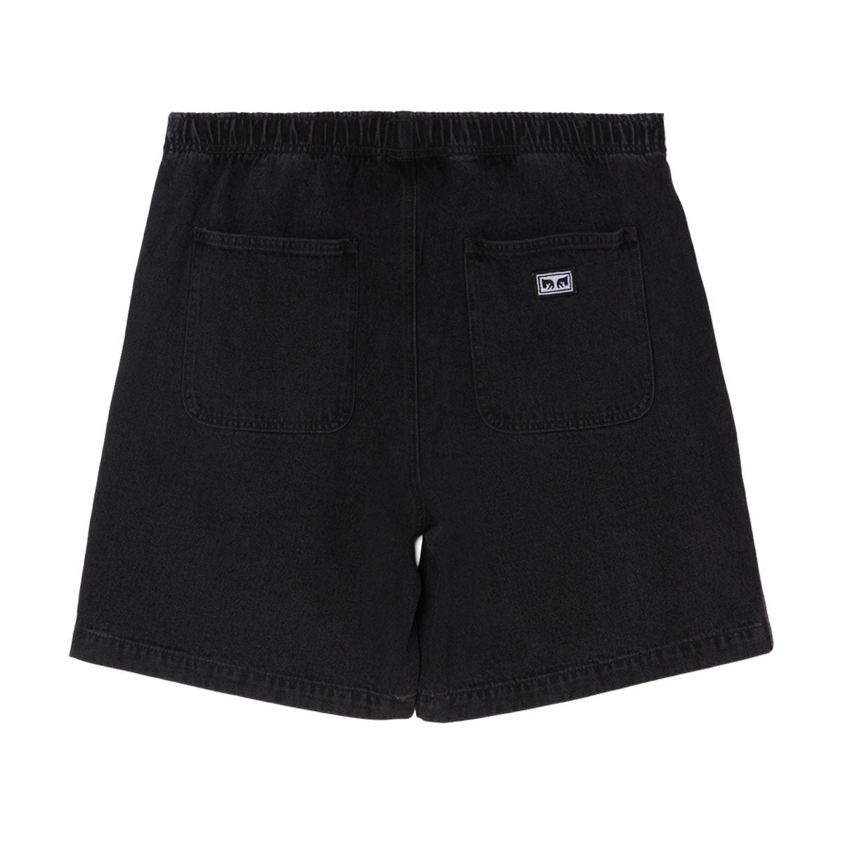 Obey Easy Denim Shorts - Washed Black image 2