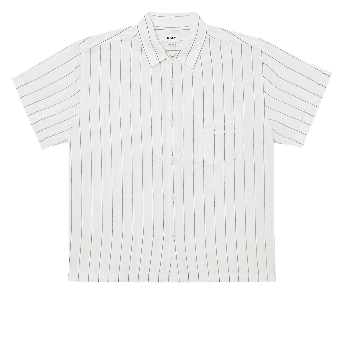 Obey Joe Woven Shirt - White Multi image 1