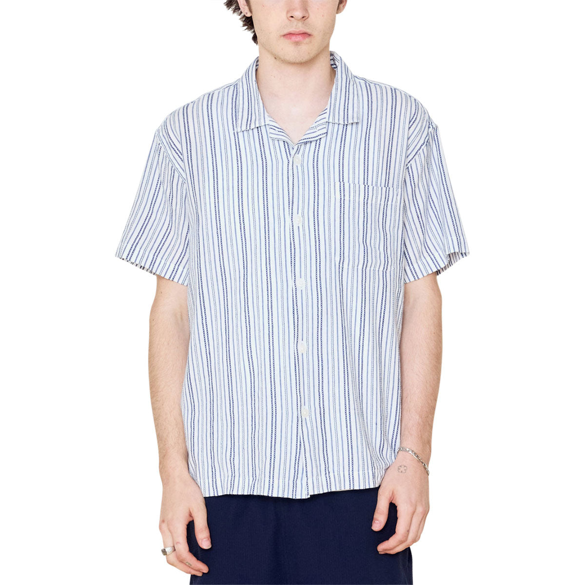 Obey Evans Woven Shirt - White Multi image 2