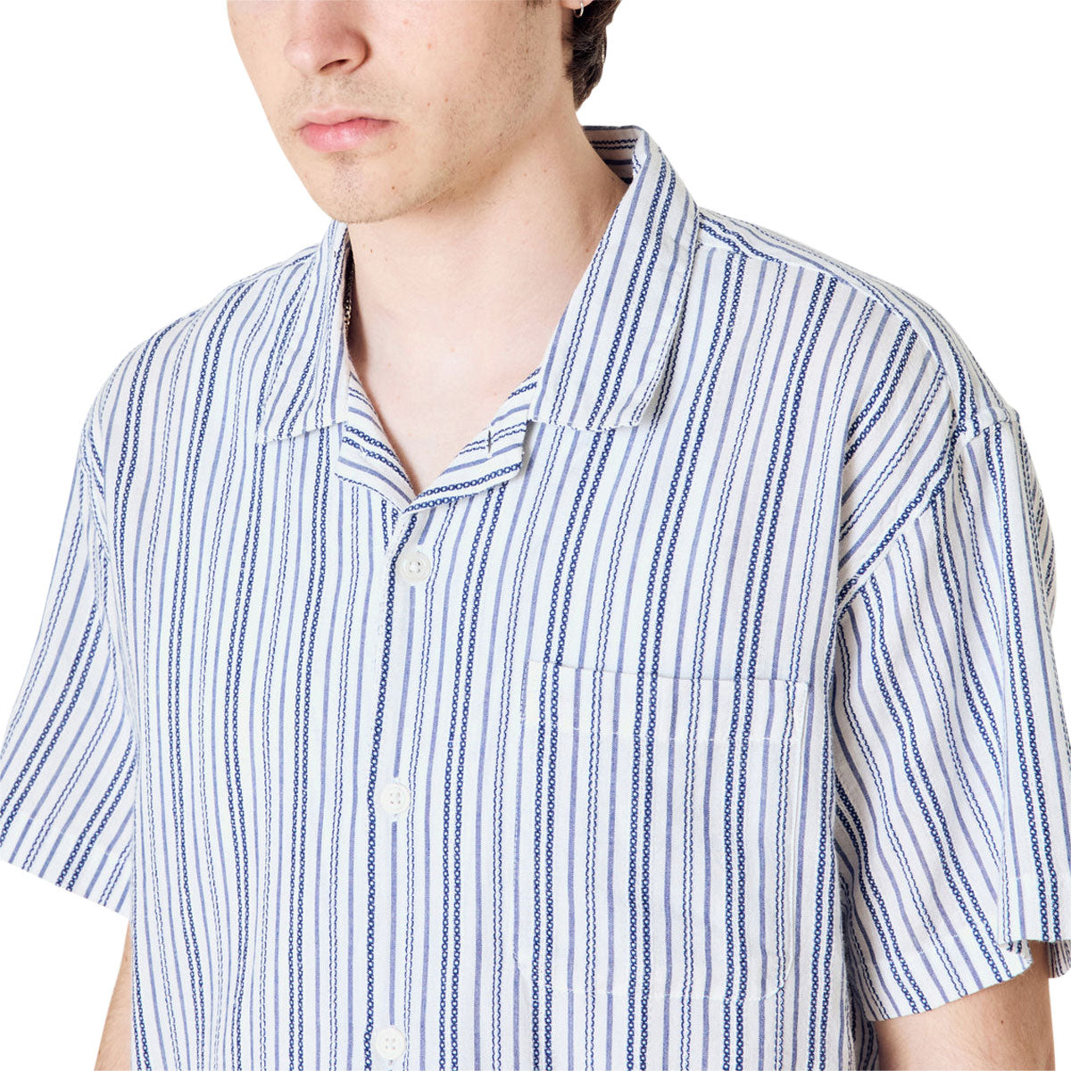 Obey Evans Woven Shirt - White Multi image 3
