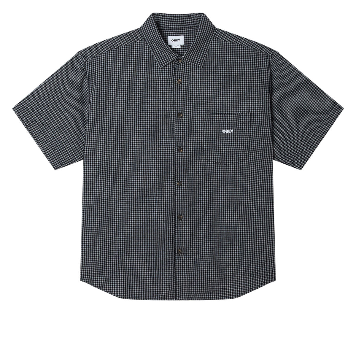 Obey Frank Woven Shirt - Black Multi image 1