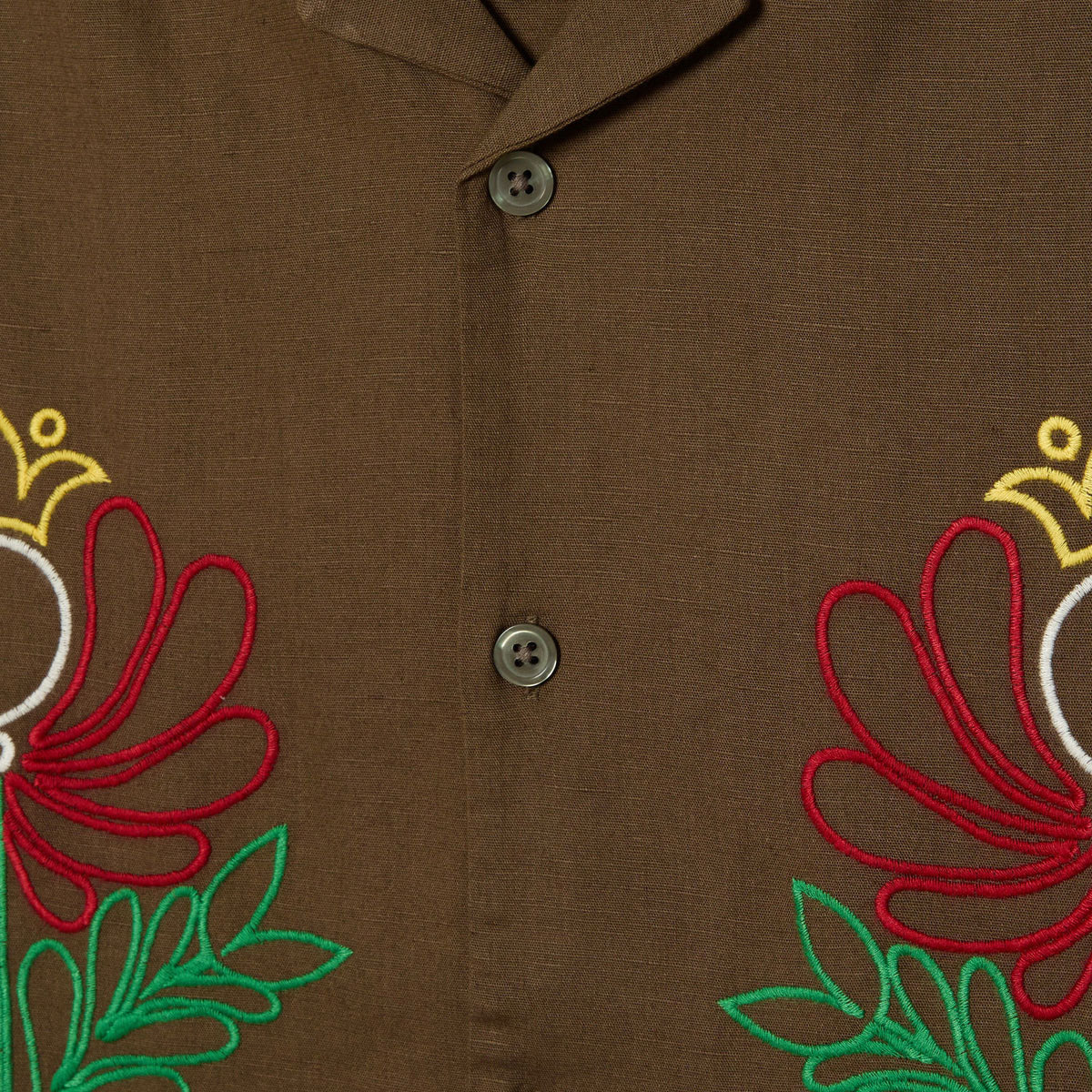 Obey Perry Woven Shirt - Canteen image 3