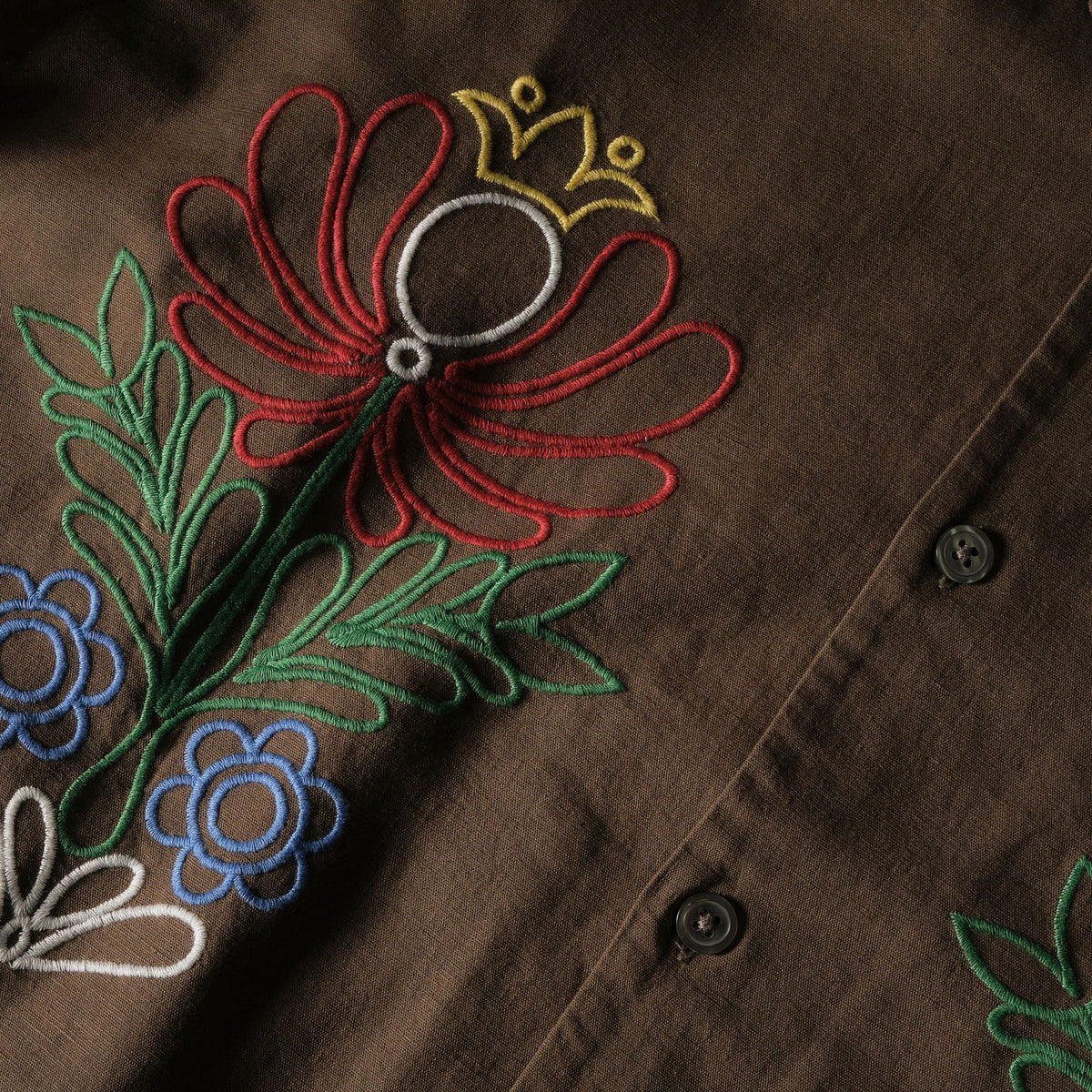 Obey Perry Woven Shirt - Canteen image 4