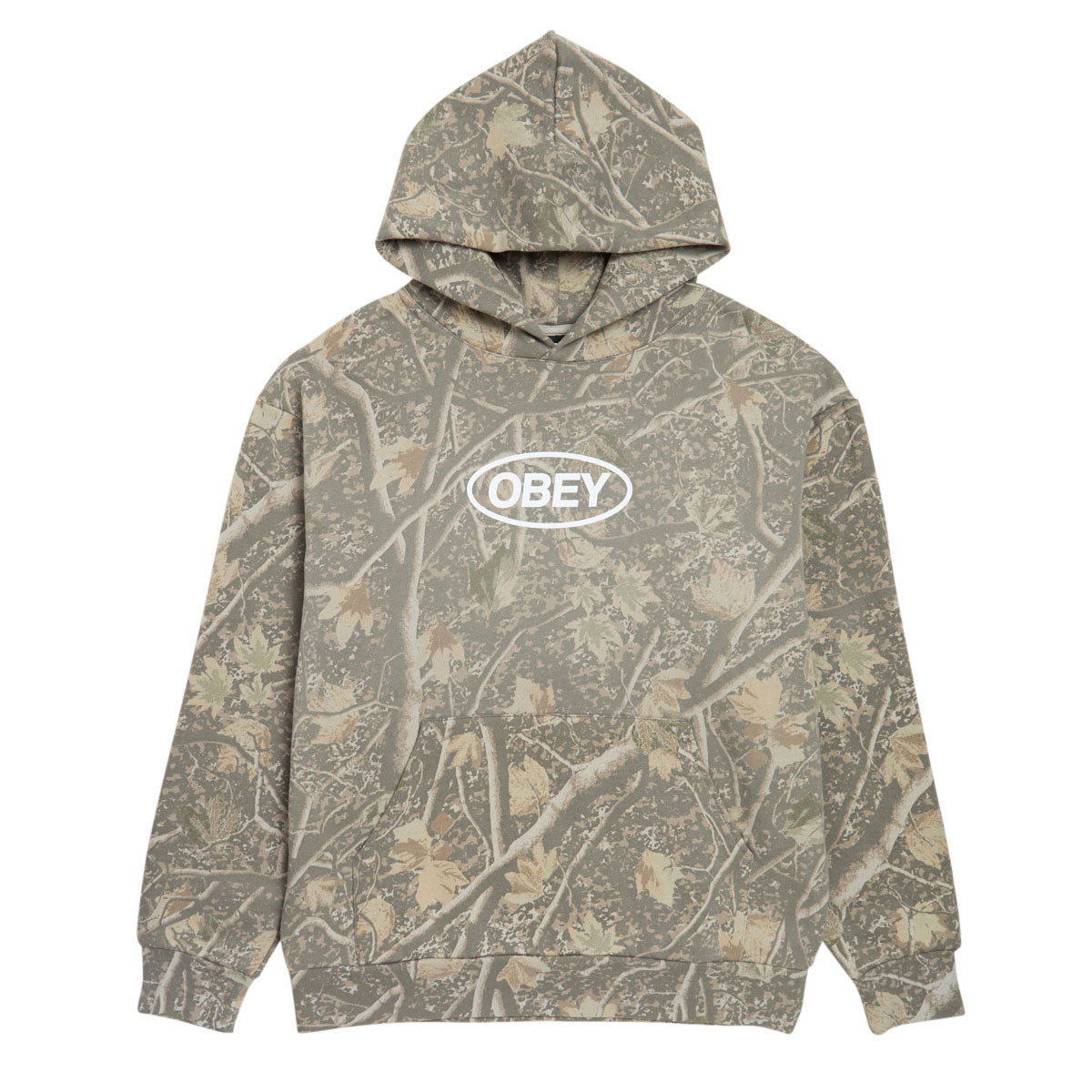 Obey Oval Hoodie - Deadwood Tree Camo image 1