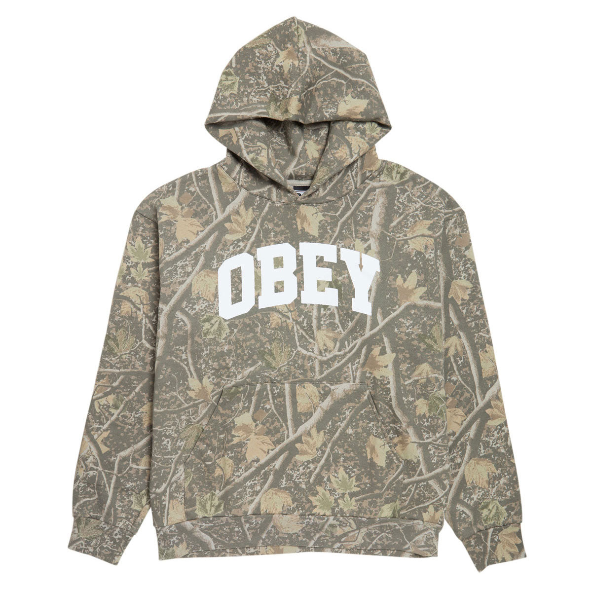 Obey Collegiate Hoodie - Deadwood Tree Camo image 1