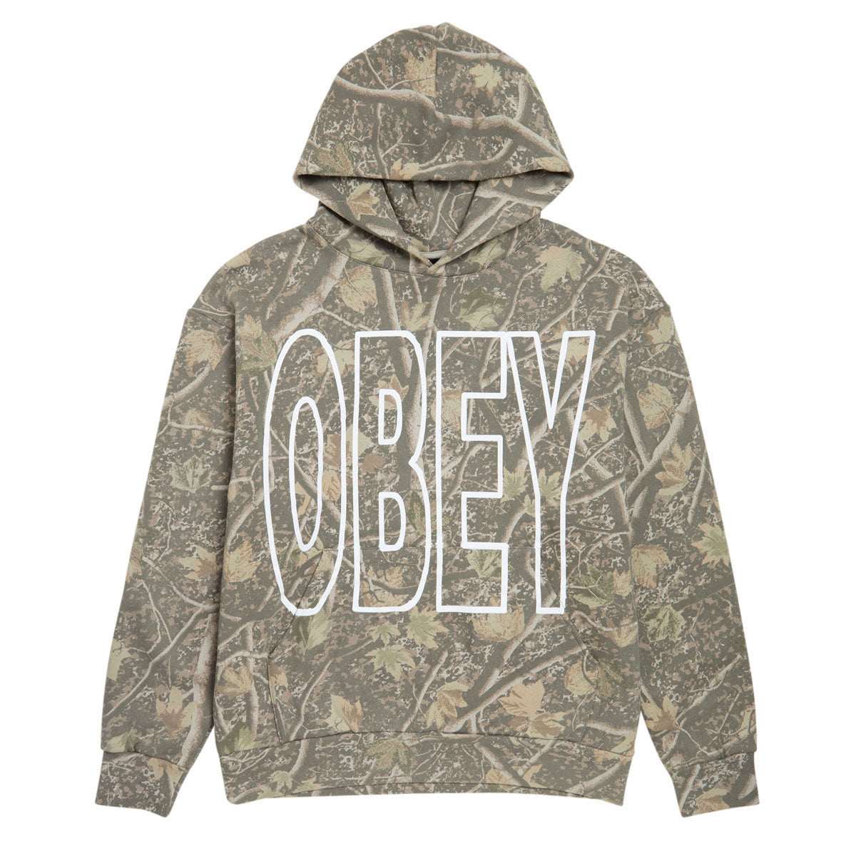Obey Stretched Hoodie - Deadwood Tree Camo image 1