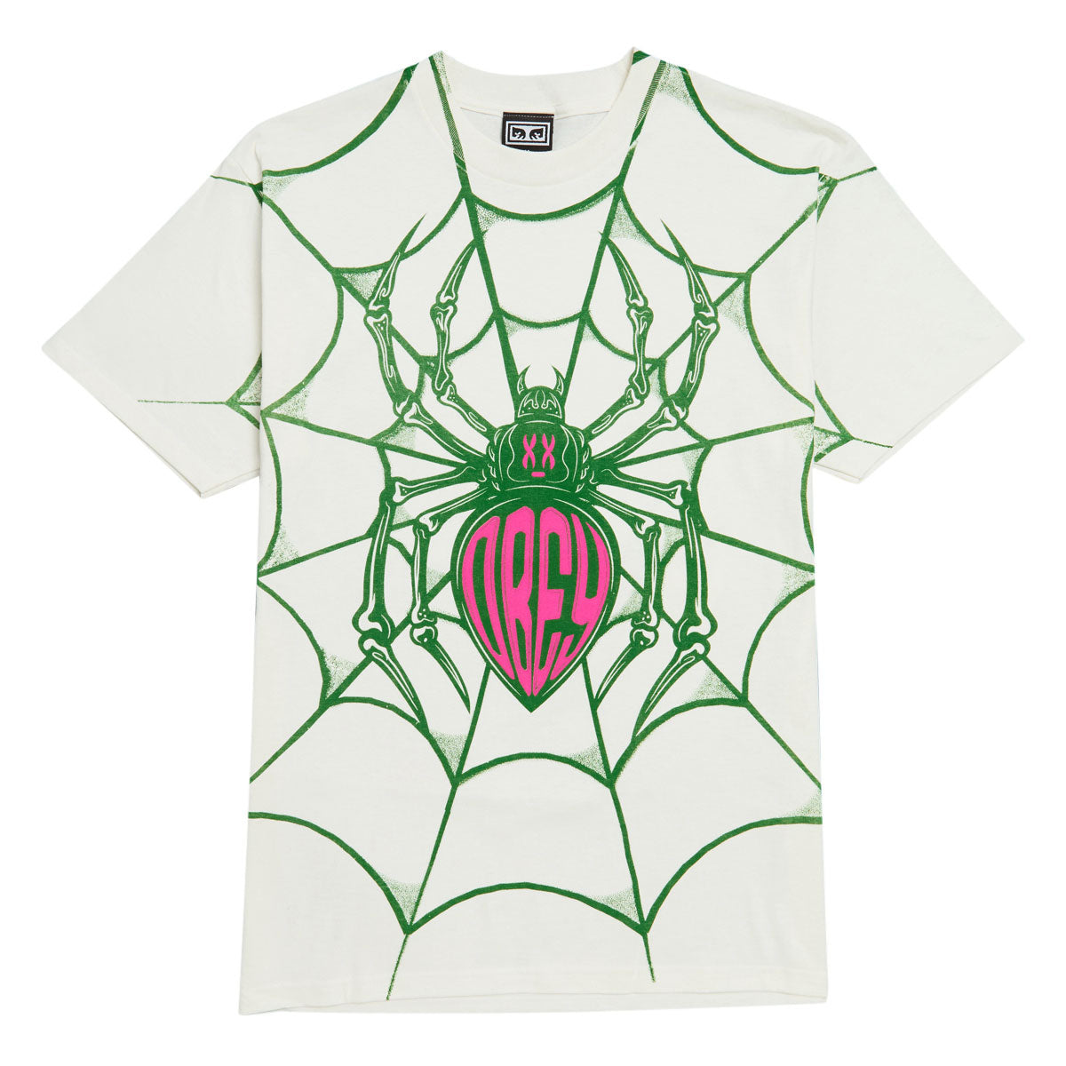 Obey Spider T-Shirt - Vintage White image 1