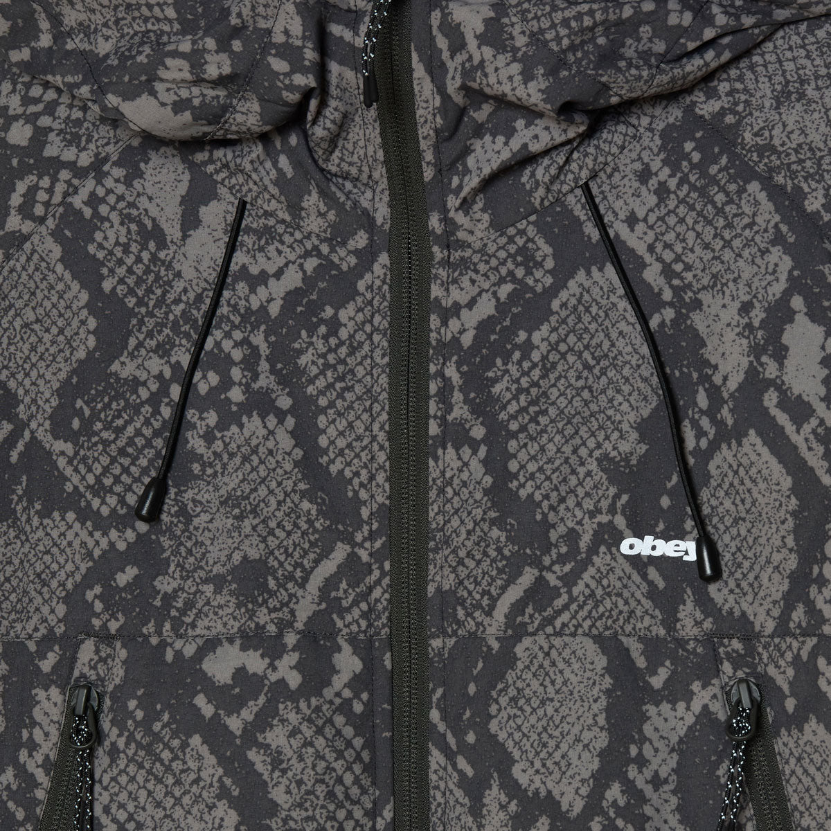 Obey Dusk Jacket - Grey Snake image 3