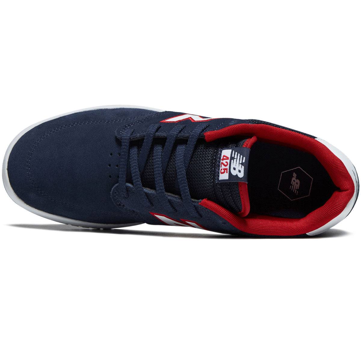 New Balance 425 Shoes - Navy/Red – Daddies Board Shop