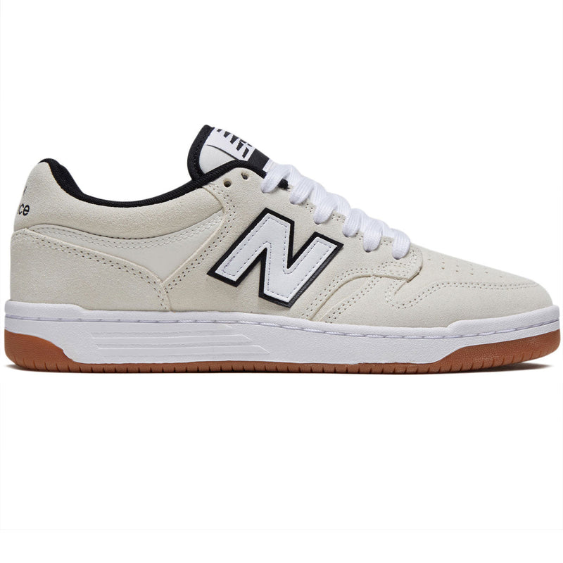 New Balance 480 Shoes - Cream/White
