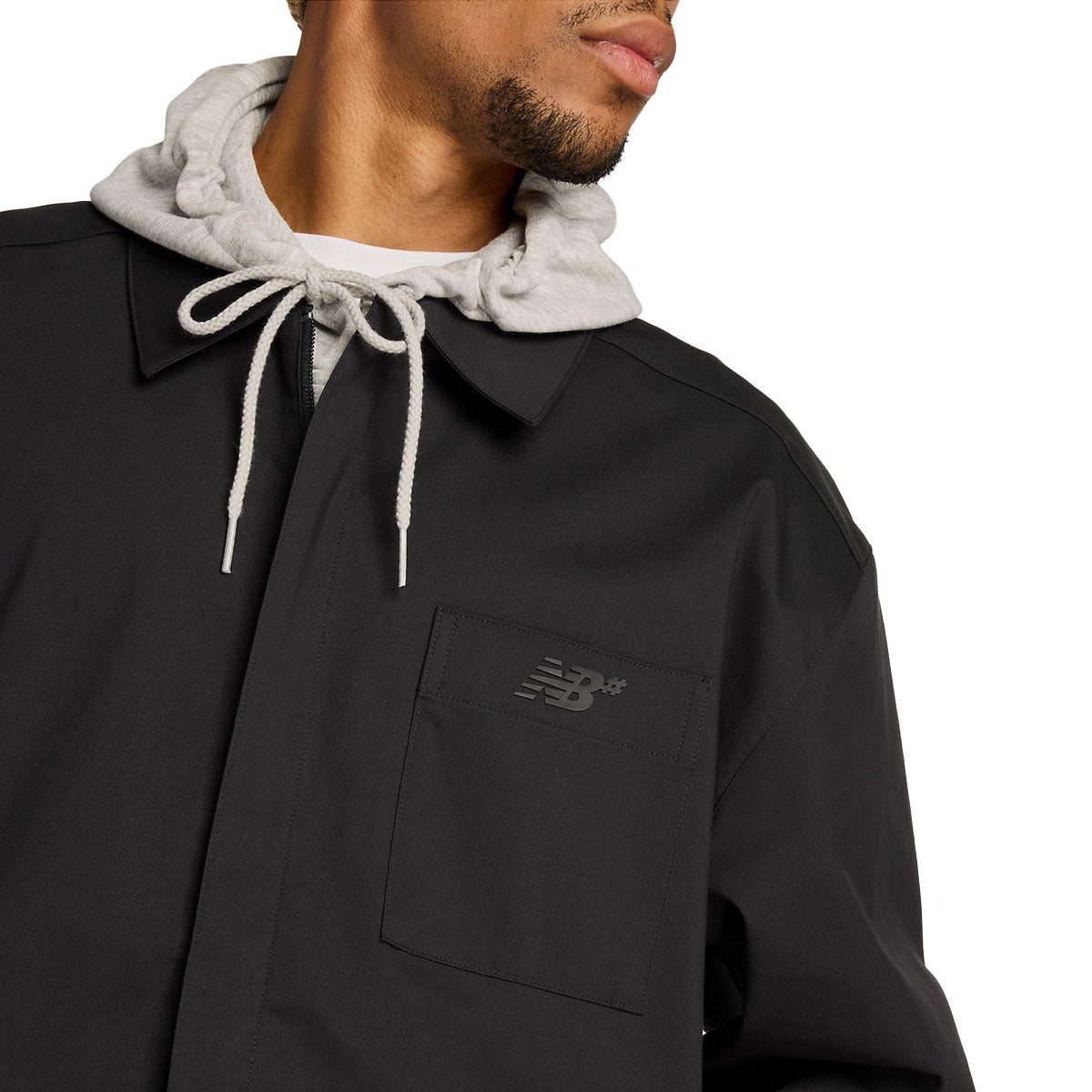 New Balance Numeric Coaches Twill Jacket - Black – Daddies Board Shop