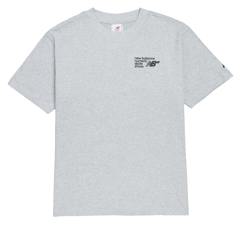 New Balance Numeric Small Logo T-Shirt - Athletic Grey