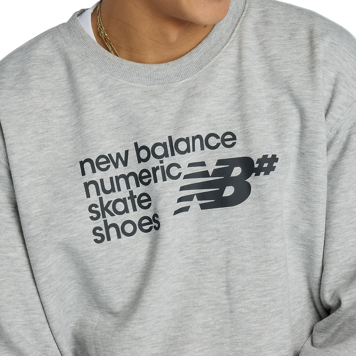 New Balance Numeric Logo Sweatshirt - Athletic Grey – Daddies Board Shop