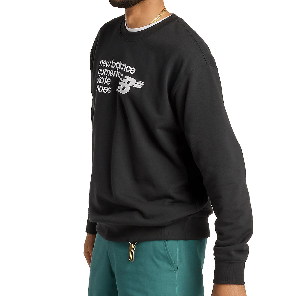 New Balance Numeric Logo Sweatshirt - Black – Daddies Board Shop