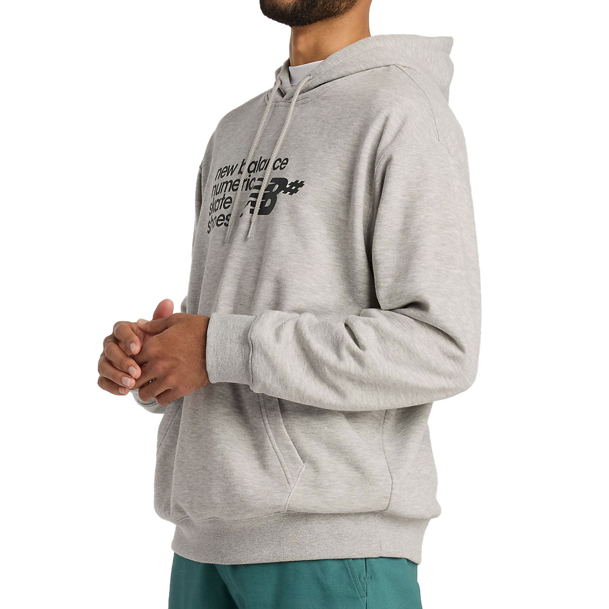 New Balance Numeric Logo Hoodie - Athletic Grey – Daddies Board Shop