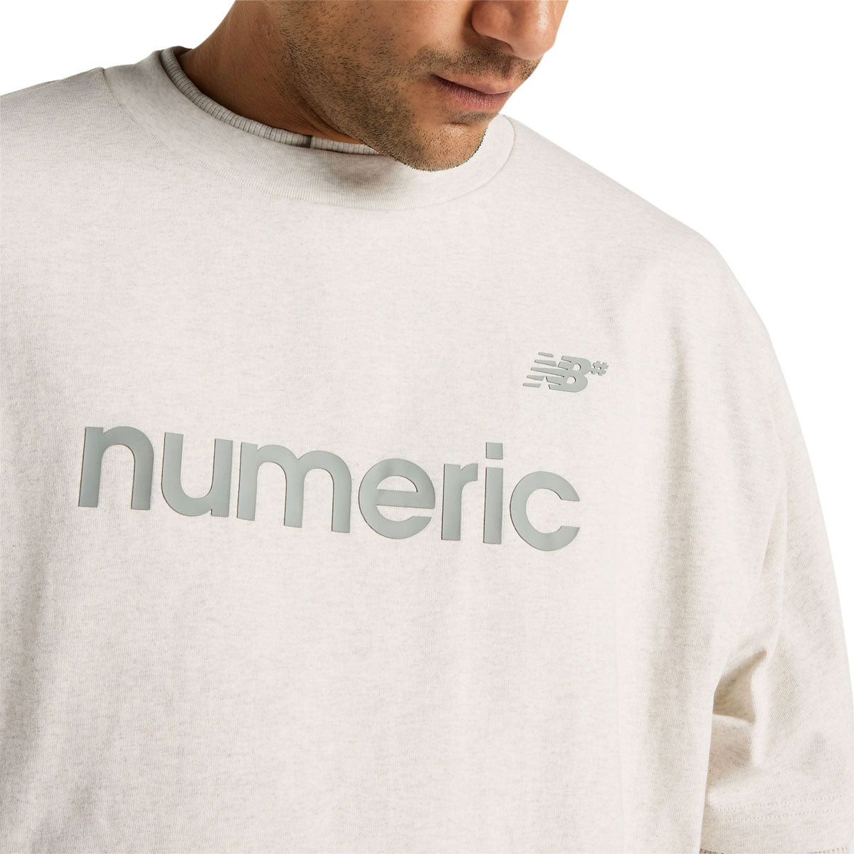 New Balance Numeric T-Shirt - Oatmeal Heather – Daddies Board Shop