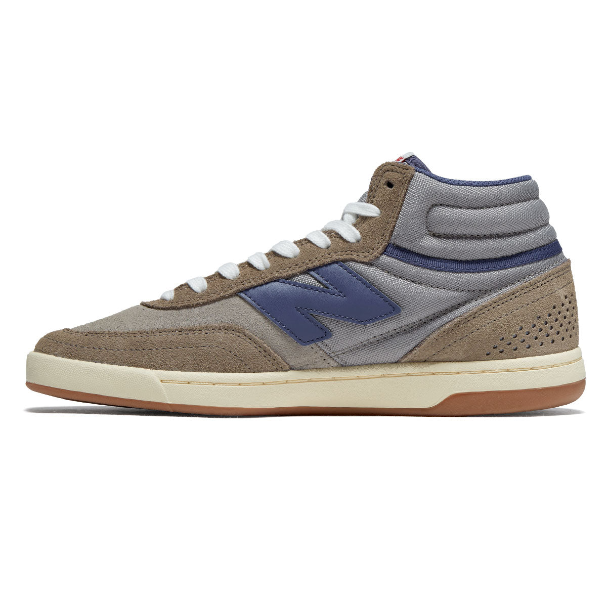 New Balance 440 Hi V2 Shoes - Mushroom/Indigo image 2