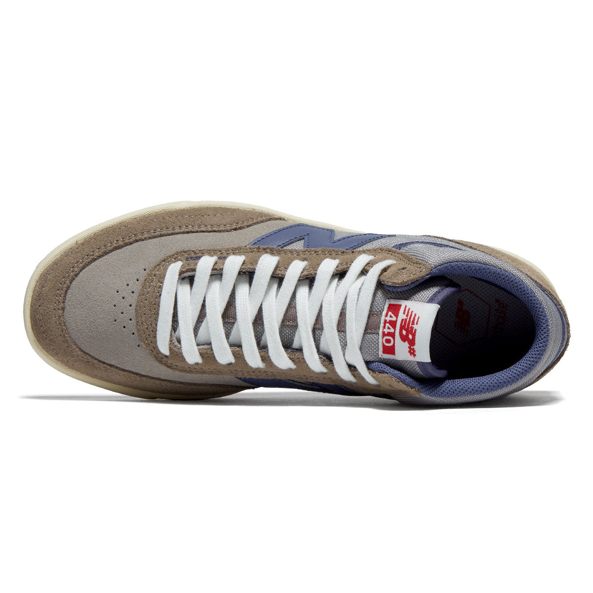 New Balance 440 Hi V2 Shoes - Mushroom/Indigo image 3