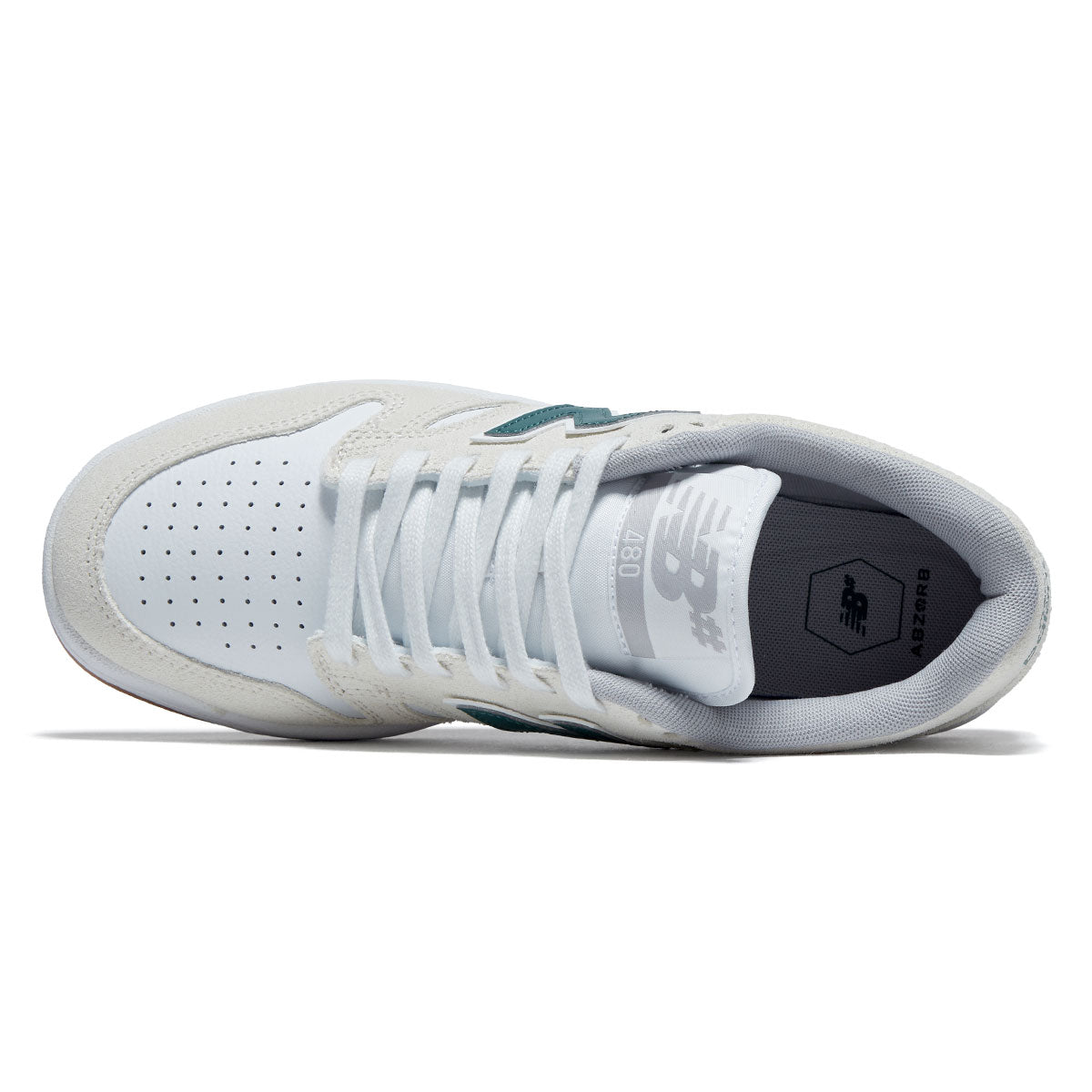 New Balance 480 Shoes - Sea Salt/Vintage Teal – Daddies Board Shop