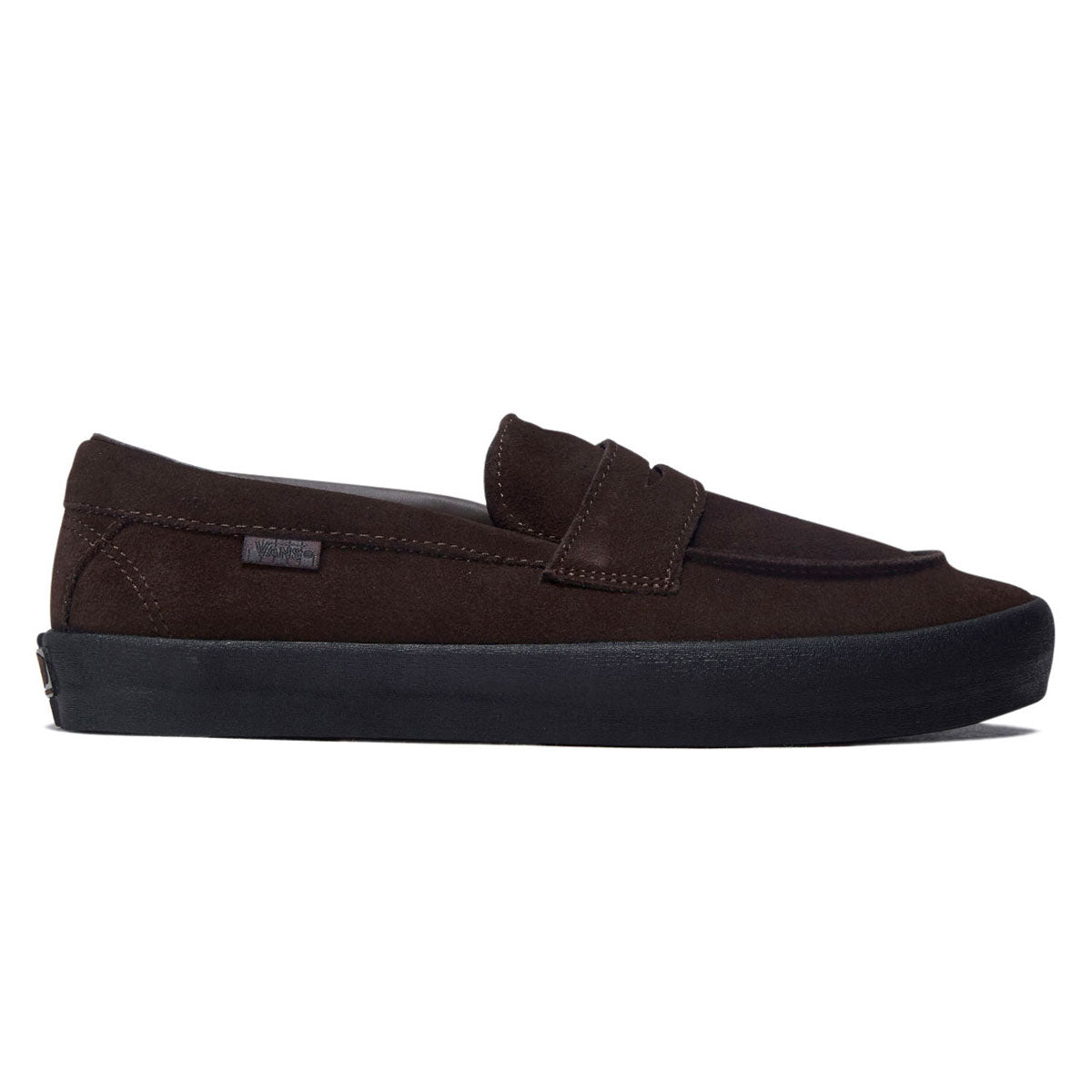 Vans Skate Loafer Shoes - Suede Brown/Black image 1