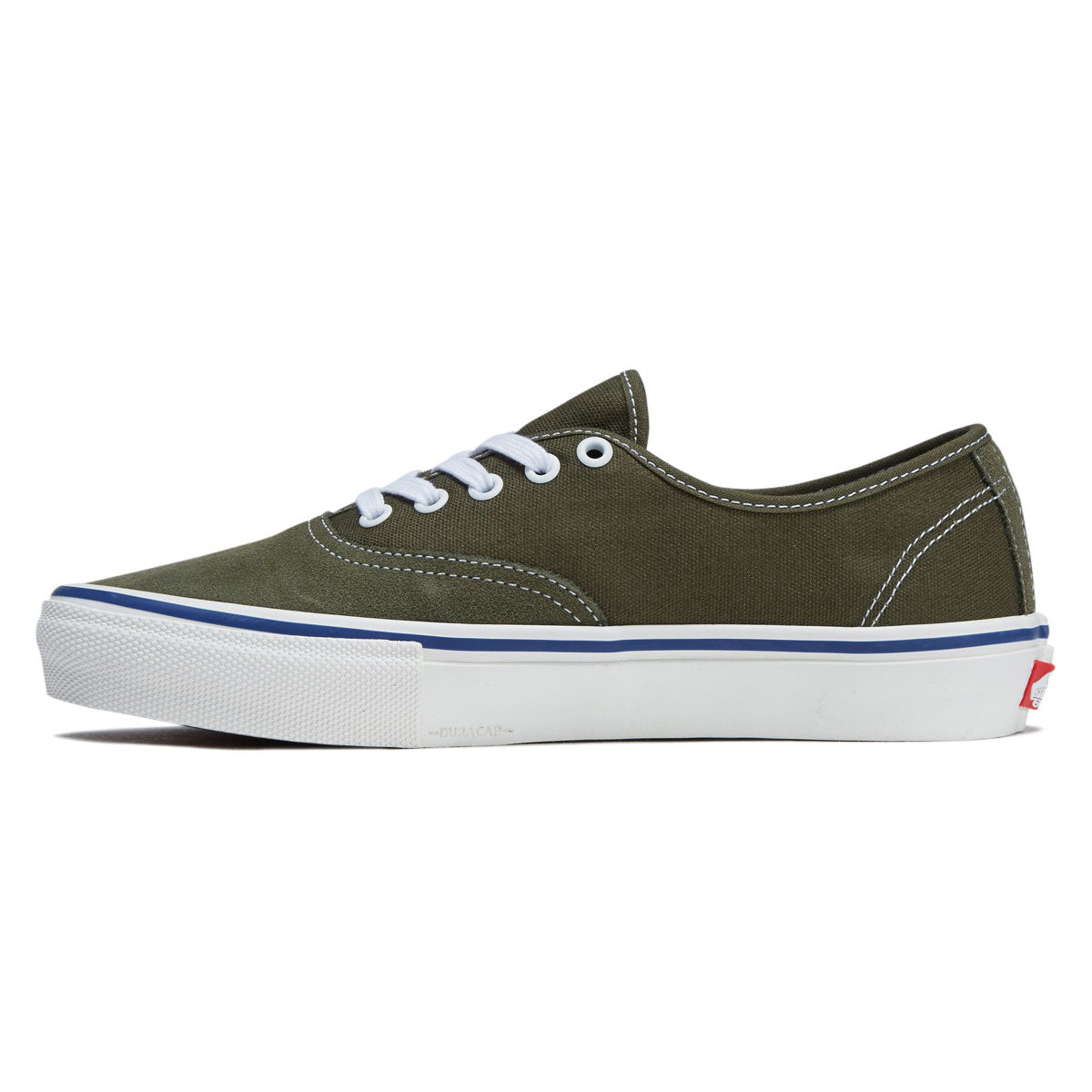 Vans Skate Authentic Shoes - Mossy Olive image 2