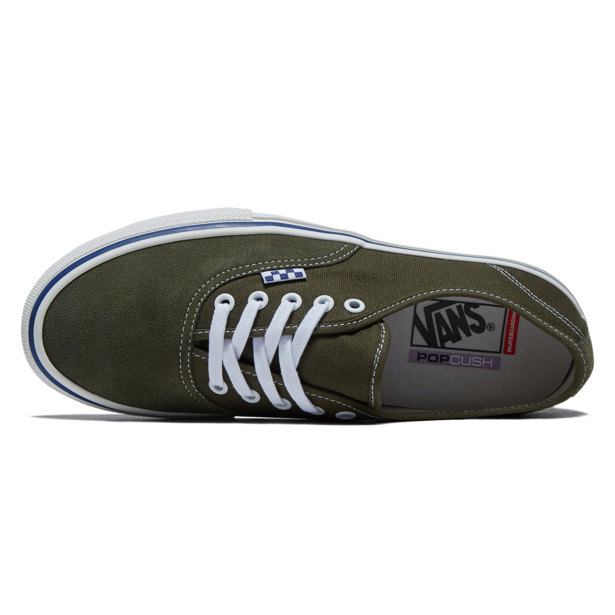 Vans Skate Authentic Shoes - Mossy Olive image 3