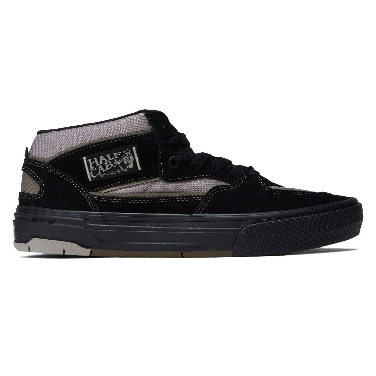 Vans Skate Half Cab Wafflecup Shoes - Black/Peyote image 1