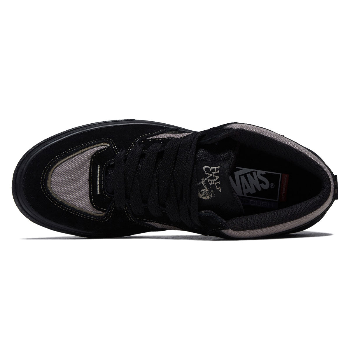 Vans Skate Half Cab Wafflecup Shoes - Black/Peyote image 3