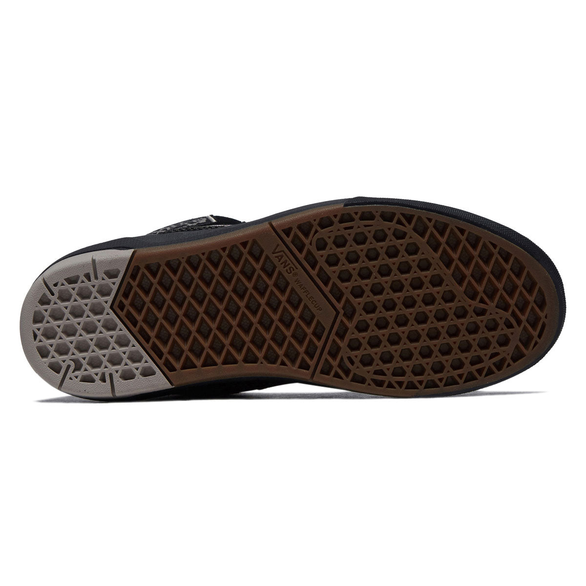 Vans Skate Half Cab Wafflecup Shoes - Black/Peyote image 4