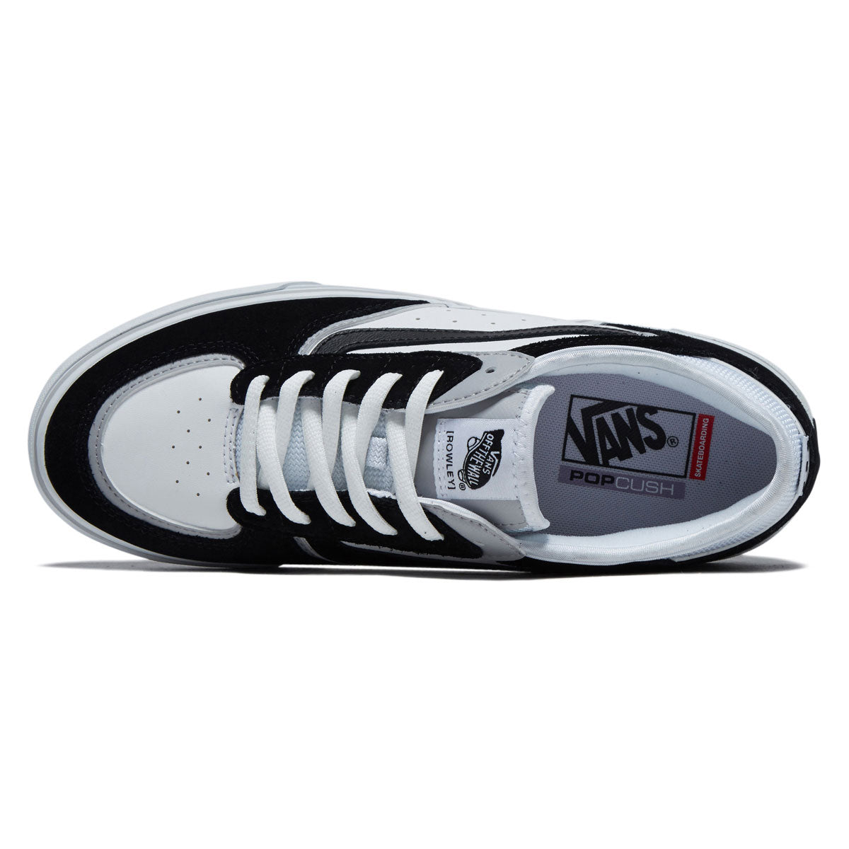 Vans Skate Rowley Shoes - Black/White image 3