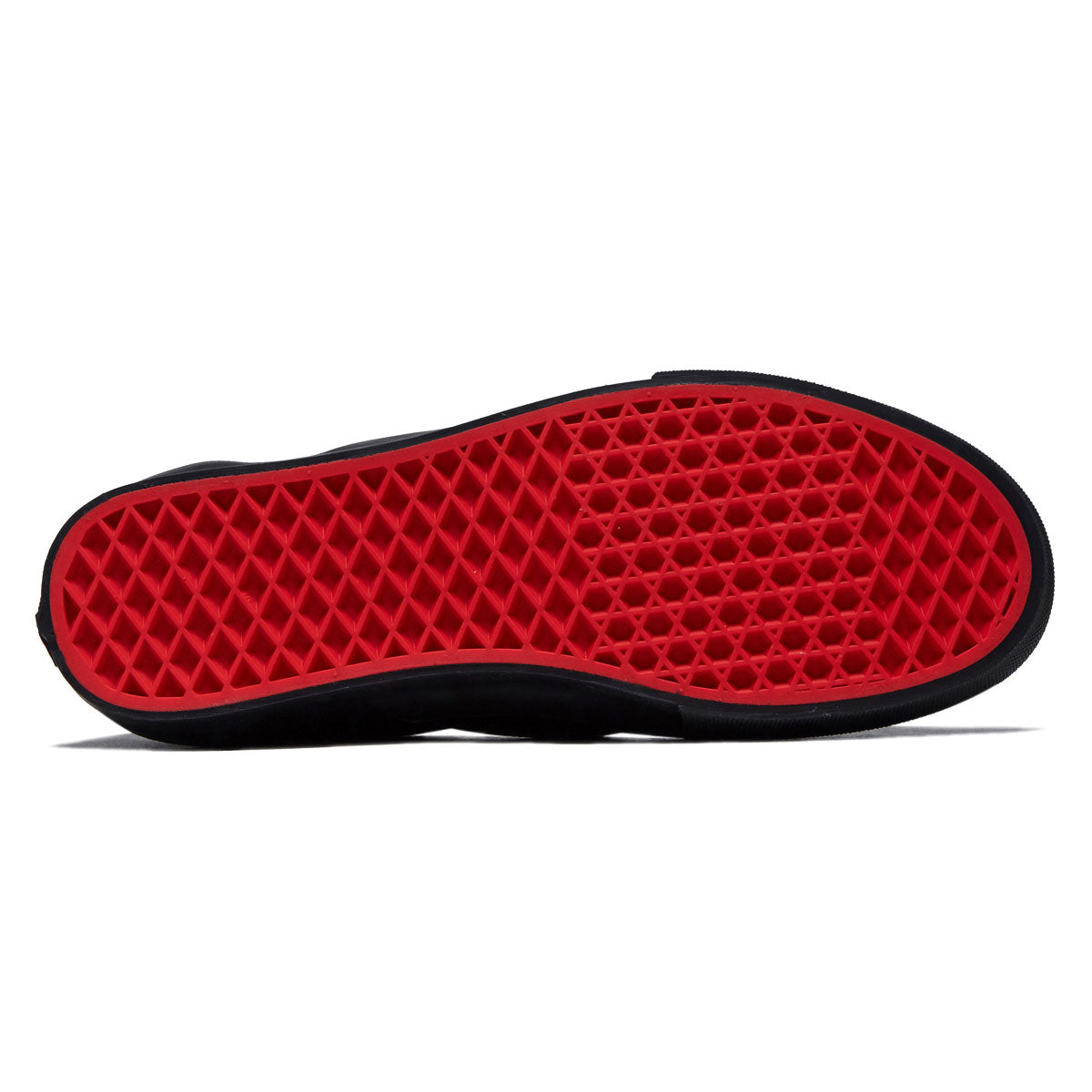 Vans Skate Slip-On Shoes - Black/Black/Red image 4