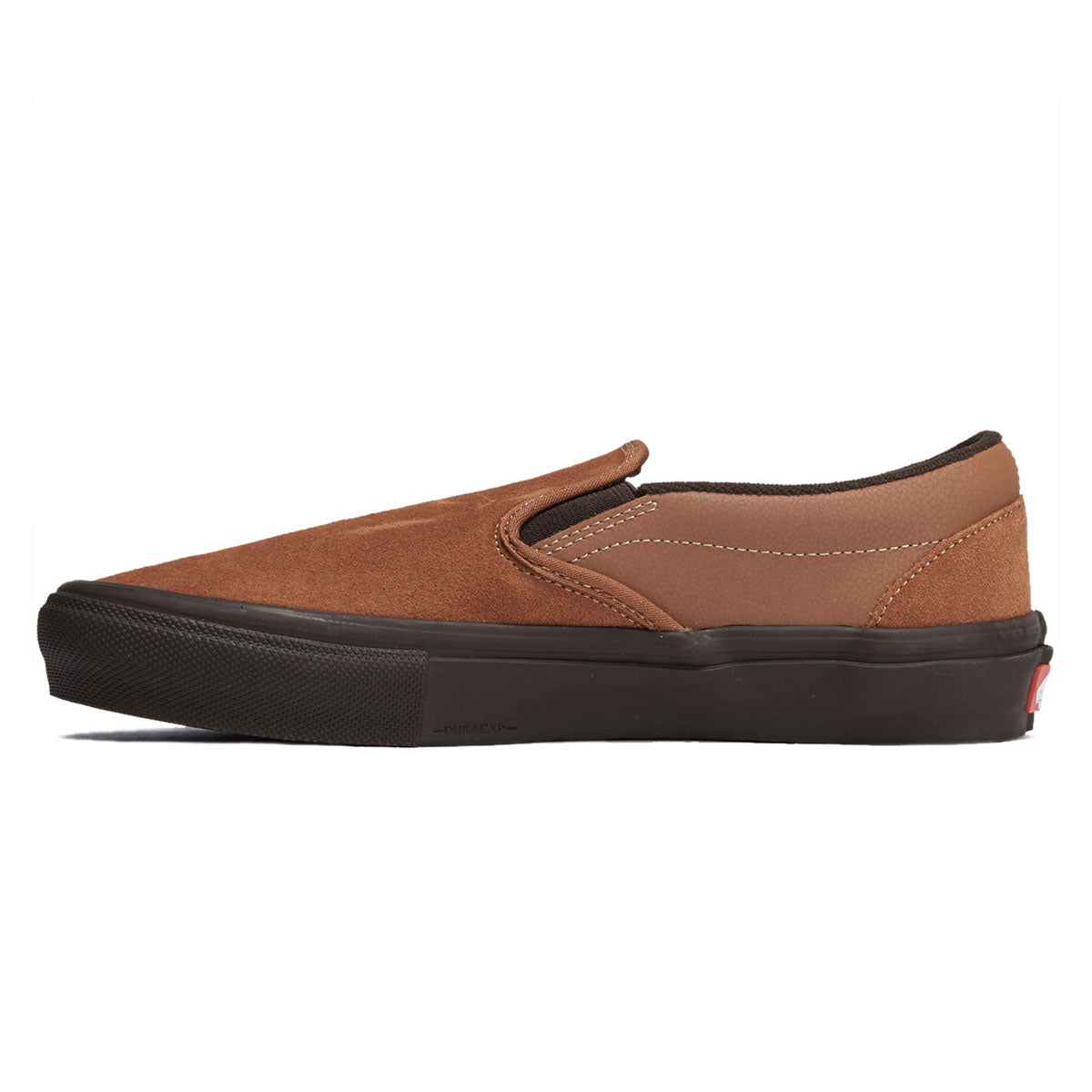 Vans Skate Slip-On Shoes - Brown/Gum image 2