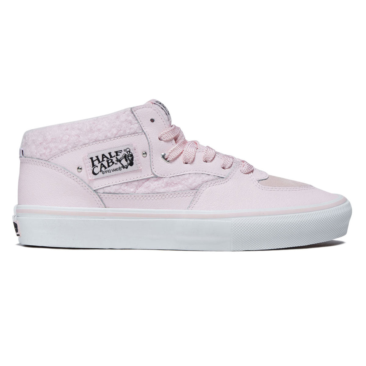 Vans Skate Half Cab Shoes - Pink/White image 1