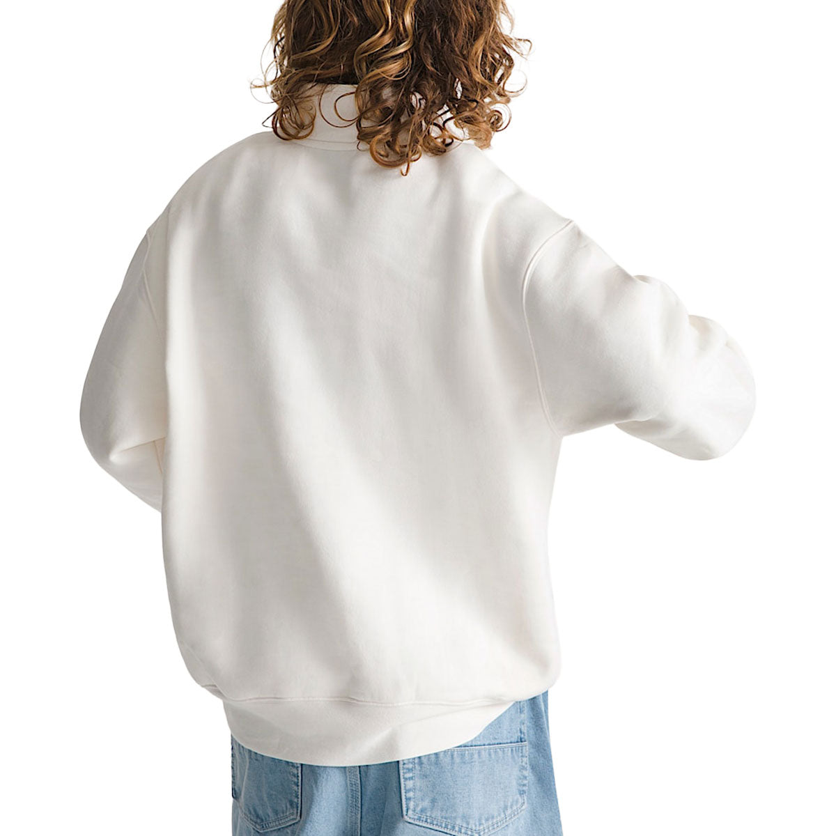 Vans Quarter Zip Sweatshirt - Egret image 3