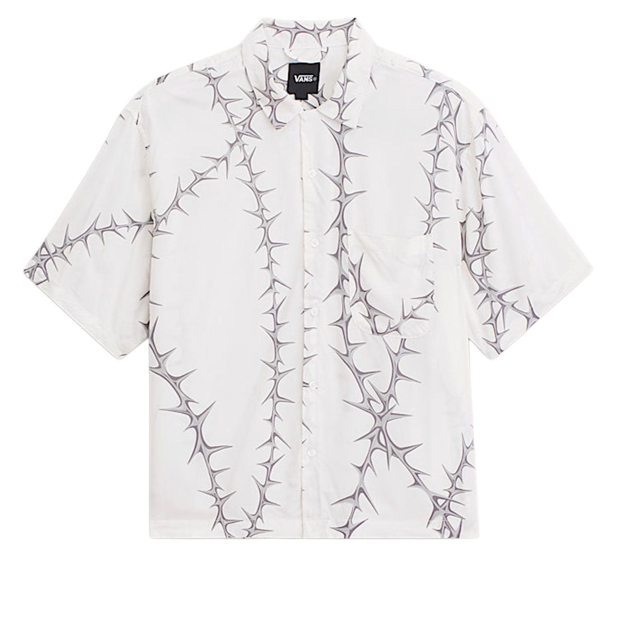 Vans Van Doren Printed Camp Shirt - White image 1