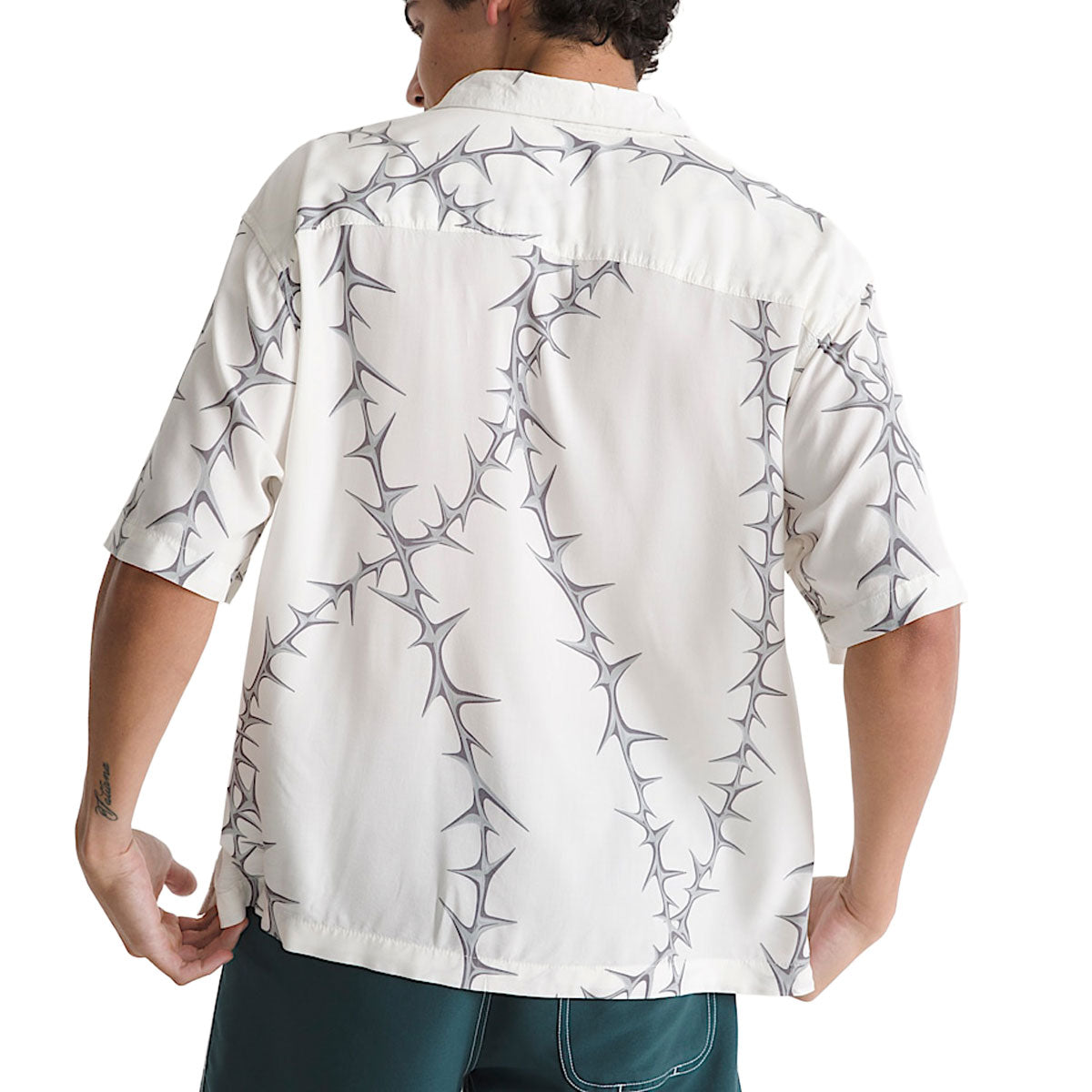Vans Van Doren Printed Camp Shirt - White image 3