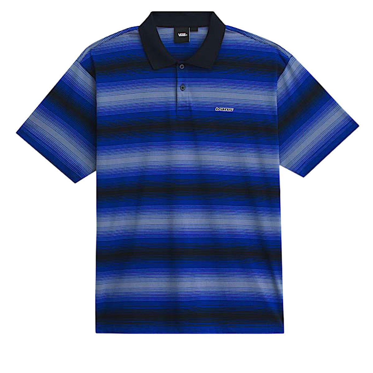 Vans Molino Shadow Stripe Polo Shirt - Royal Cobalt image 4