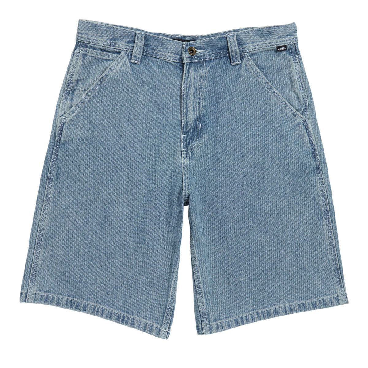 Vans Chore Loose Denim Shorts - Stonewash Blue image 1