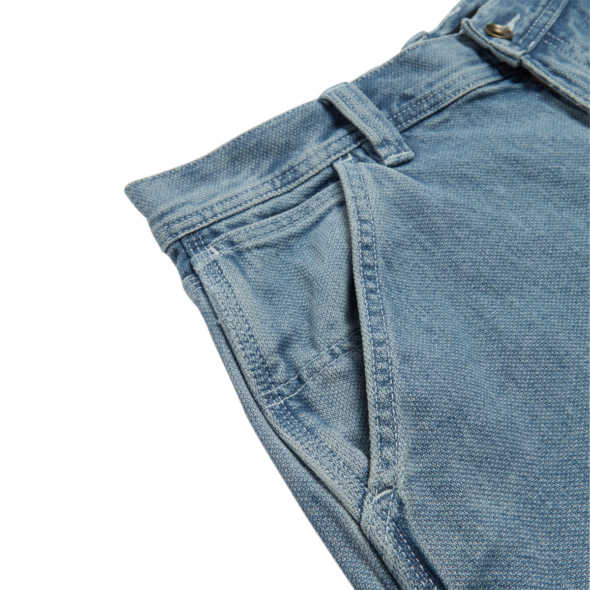 Vans Chore Loose Denim Shorts - Stonewash Blue image 4