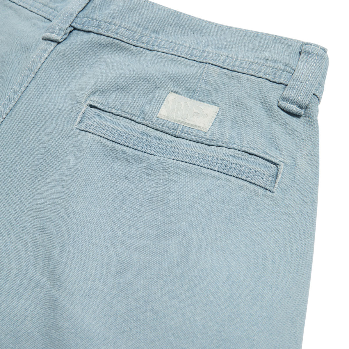 Vans LX Authentic Chino Baggy Denim Shorts - Light Stonewash image 5