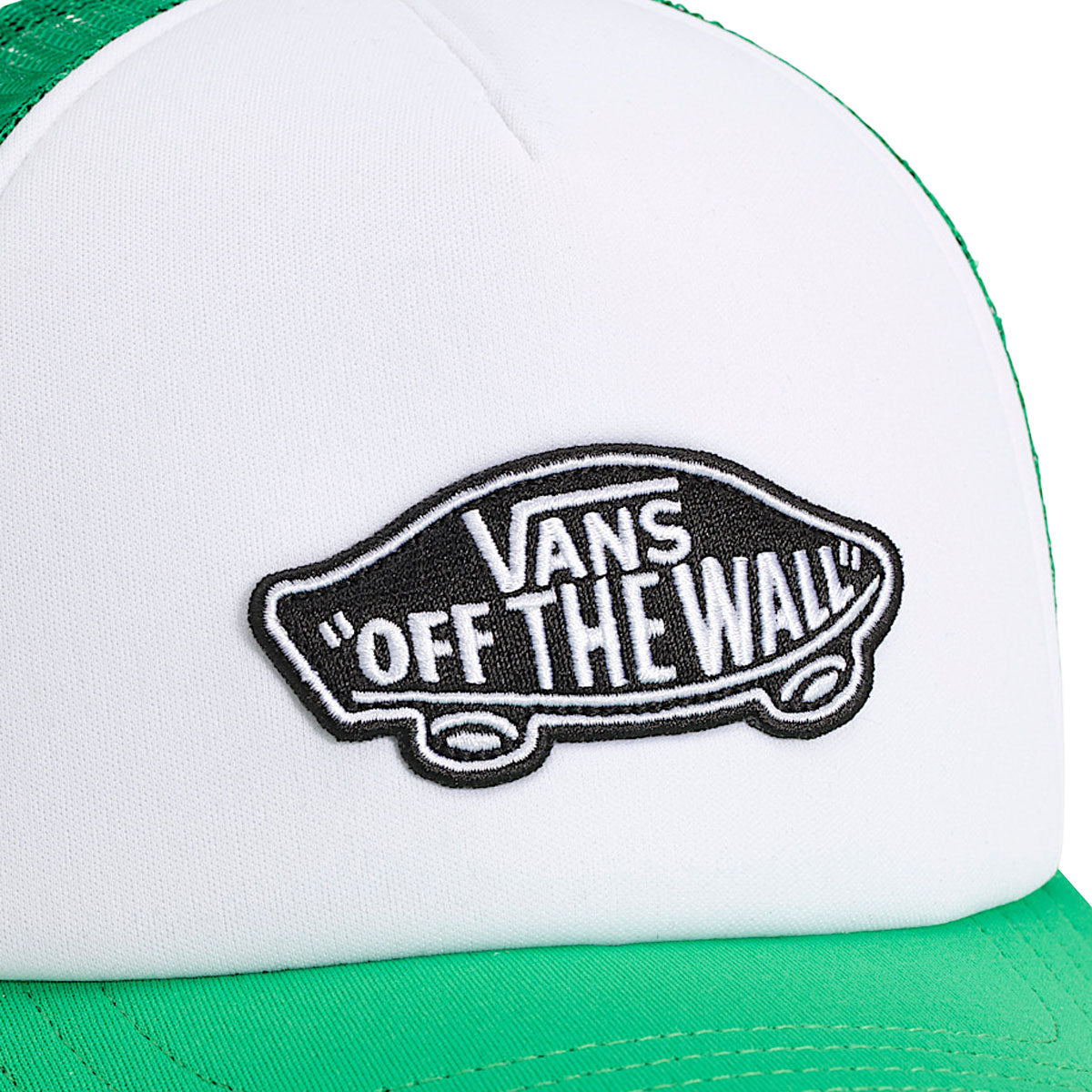 Vans Classic Patch Curved Bill Trucker Hat - Vivid Verdant image 3