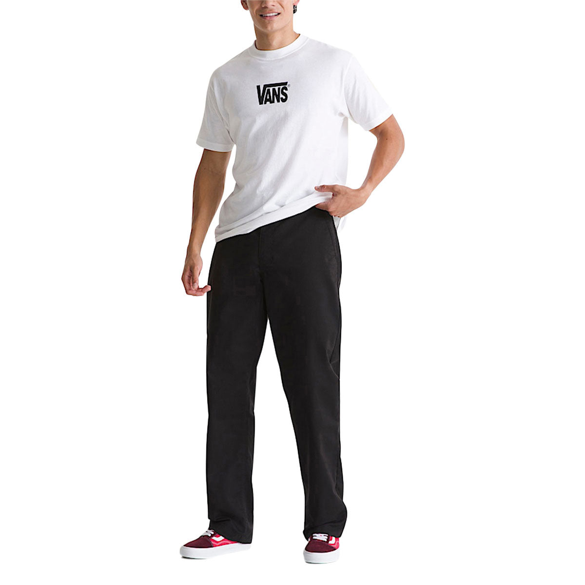 Vans Authentic Chino Straight Pants - Black image 5